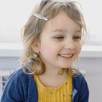 Cinaci 32 Pack/16 Pairs Small Metal Silver Retro Vintage Leaf Flower Butterfly Alligator Hair Clips Duckbill Mini Barrettes Decorative Tiny Hair Pins Accessories for Women Girls Fine Thin Short Hair