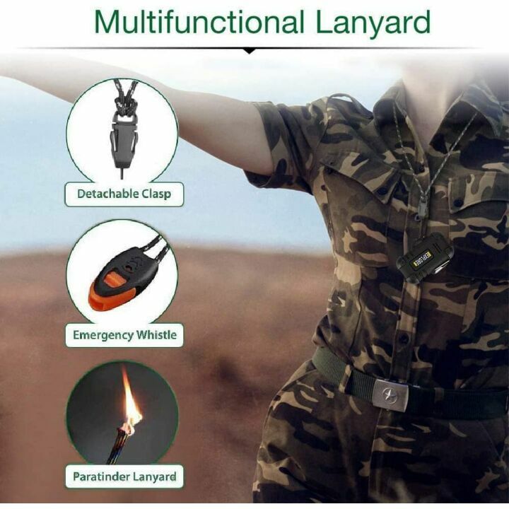 Versatile Waterproof Plasma Lighter for Outdoor Adventure