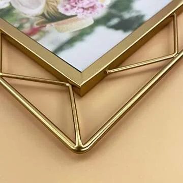 Elegant 4x6 Metal Picture Frames for Display