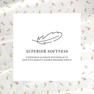 Linen Market 4 Piece Full Bedding Sheet Set (Pink Floral) - Sleep Better Than Ever with These Ultra-Soft & Cooling Bed Sheets for Your Full Size Bed - Deep Pocket Fits 16" Mattress