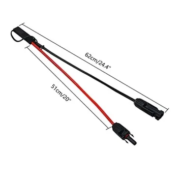 CERRXIAN SAE to MC4 Adapter - 10AWG Solar Connection