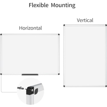 VIZ-PRO 18x12 Magnetic Whiteboard with Accessories
