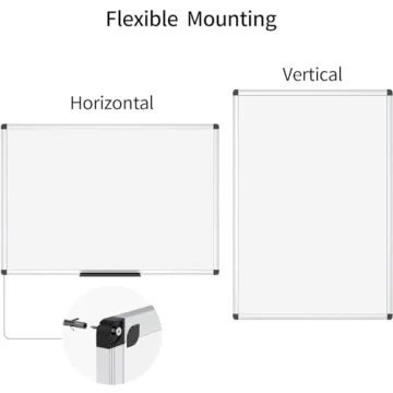 VIZ-PRO 18x12 Magnetic Whiteboard with Accessories