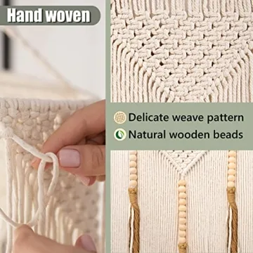 Extra Large Macrame Wall Hanging for Boho Decor