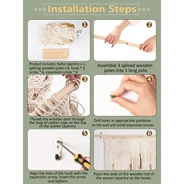 Extra Large Macrame Wall Hanging for Boho Decor