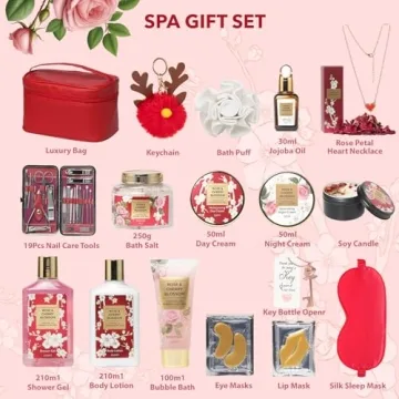 Luxury Bath and Body 36PCS Spa Gift Set for Women