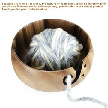 Little World Yarn Bowl - Handmade Craft for Knitting Lovers