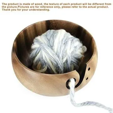 Little World Yarn Bowl - Handmade Craft for Knitting Lovers