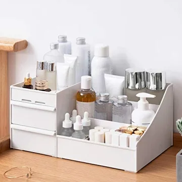 Versatile Large Capacity Makeup Organizer for All Ages