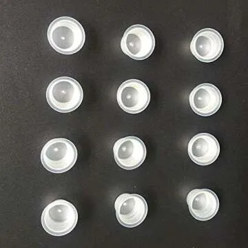 Pigment Cups,New Star Tattoo Disposable 1000pcs Tattoo Ink Caps Large 15MM For Tattoo ink Pigment Ring Cups for Tattoo Supplies