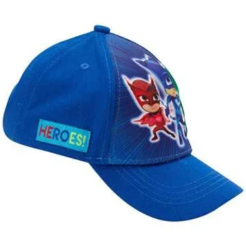 PJ Masks 3D Baseball Cap for Kids - Lightweight and Adjustable!