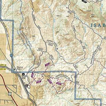 Explore Colorado: Buena Vista, Collegiate Peaks Map by National Geographic (129)