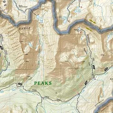 Buena Vista Collegiate Peaks Map National Geographic Trails