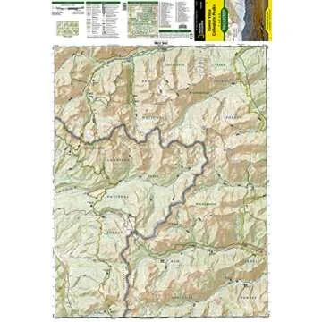 Buena Vista Collegiate Peaks Map National Geographic Trails