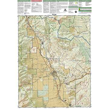 Buena Vista Collegiate Peaks Map National Geographic Trails