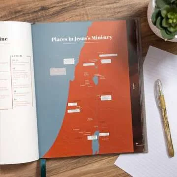New Testament Handbook, Stone Cloth Over Board, Full-color Design, Commentary, Charts, Maps, Outlines, Timelines, Word Studies