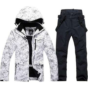 Premium Women's Waterproof Snowboard Jacket & Pants