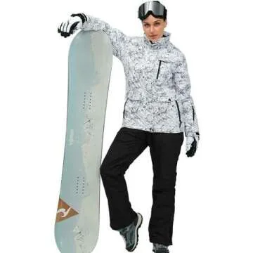 Premium Women's Waterproof Snowboard Jacket & Pants
