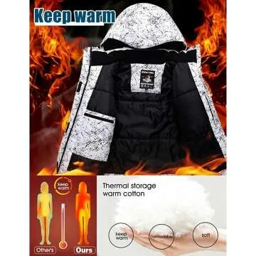 Premium Women's Waterproof Snowboard Jacket & Pants