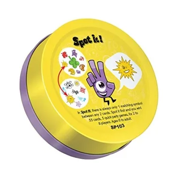 Spot It! Classic Card Game for Family Fun and Travel
