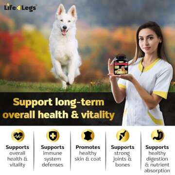 Premium Dog Multivitamin Soft Chews for Health Support
