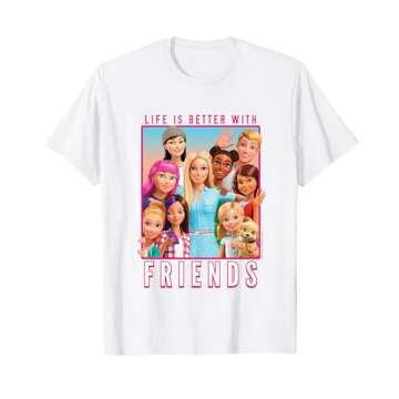 Barbie Dreamhouse Adventures With Friends T-Shirt - Comfortable & Stylish
