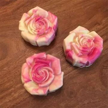 RoseFlower Silicone Molds for Baking and Ice Treats