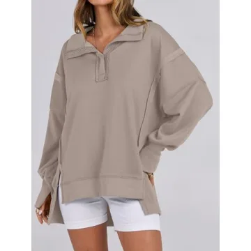 ANRABESS Oversized Women's Sweatshirt Fall Fashion