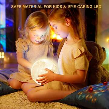 Ehobroc Moon Lamp - Lunar Decor & Night Light