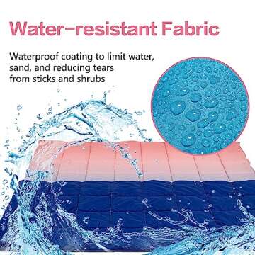 HANYUN Camping Blanket Waterproof for Outdoor Adventures