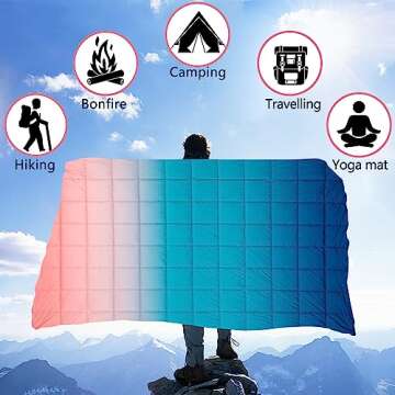 HANYUN Camping Blanket Waterproof for Outdoor Adventures