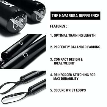 Hayabusa Boxing Training Sticks for Speed and Precision