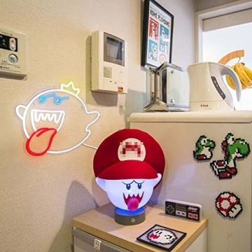 KING BOO Mario LED Neon Light for Game Room Decor