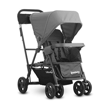 Joovy Caboose Ultralight Sit and Stand Double Stroller - Perfect for Family Adventures!