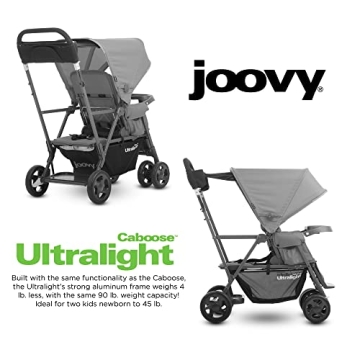 Joovy Caboose Ultralight Sit and Stand Double Stroller