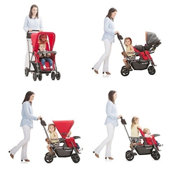 Joovy Caboose Ultralight Sit and Stand Double Stroller