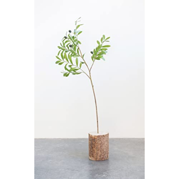 Creative Olive Branch Faux Botanical for Home Decor