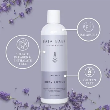 Baja Baby Lavender Lotion - Safe Organic Lotion for All