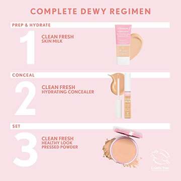 COVERGIRL Clean Fresh Pressed Powder, Medium, 0.35 oz