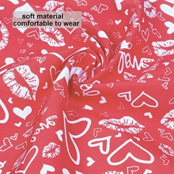 ADOGGYGO Valentine's Day Dog Bandana for All Breeds