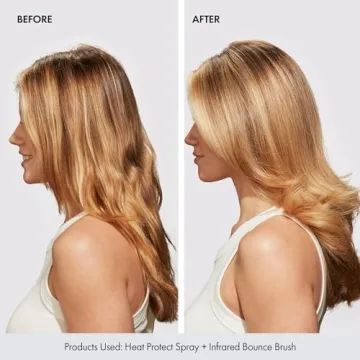 BondiBoost Infrared Bounce Brush, Heated Thermal Round Brush