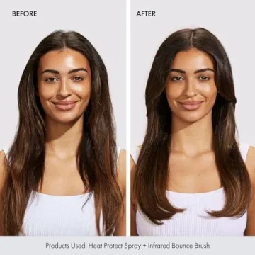 BondiBoost Infrared Bounce Brush, Heated Thermal Round Brush