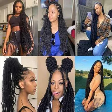 Soft New Faux Locs 36 Inch Crochet Hair for All Occasions