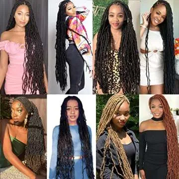 Soft New Faux Locs 36 Inch Crochet Hair for All Occasions