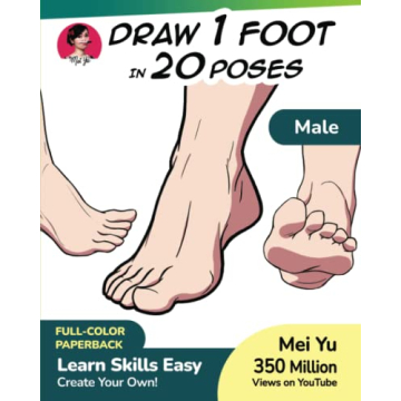 Draw 1 Foot in 20 Poses - Master Anime & Manga Anatomy!