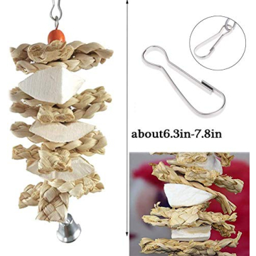 Durable Hamiledyi Parrot Toys for Chewing Birds 3-Pack