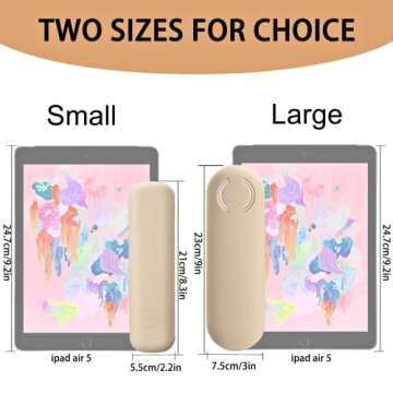 Travel Essentials Makeup Brush Holder, Portable Make Up Brush Organizer Travel Case, Silicone Makeup...