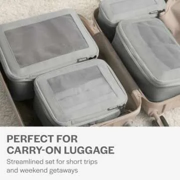 Aerotrunk Compression Packing Cubes - Travel Organization