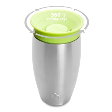 Munchkin 10oz Miracle 360 Stainless Steel Sippy Cup