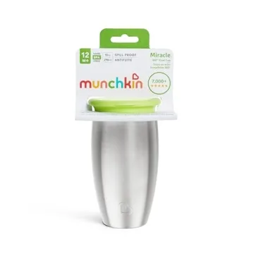 Munchkin 10oz Miracle 360 Stainless Steel Sippy Cup